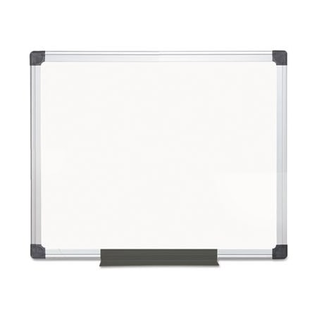 Bi-Silque MasterVisi, Value Melamine Dry Erase Board, 24 X 36, White, Aluminum Frame MA0312170MV